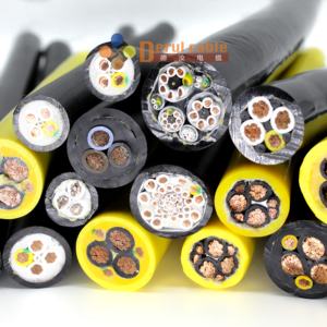 Câble électrique de grue à tour en cuivre pour grue aérienne câble d'épandeur de câble d'enrouleur rond gaine en PVC PUR pour grues portuaires <span class=keywords><strong>4x16</strong></span> - Product Image 4