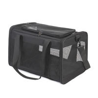 Sac de transport pour chat, respirant, pliable, en Oxford, avec fermeture éclair, élégant, de luxe, grande capacité, portable, pour les voyages en plein air