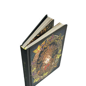 Retro Style, Cold-<b>pressed</b> Hardcover Notebook, High-quality Custom Printing - Product Image 3