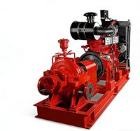 En stock, système de pompes incendie homologué UL FM avec double entraînement électrique et diesel