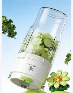 Electrodoméstico de Cocina Pequeño, Exprimidor de Frutas Inalámbrico, Vaso Mezclador Portátil con Carga USB - Product Image 5