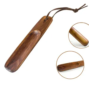 Cornes de chaussures courtes portables de 15.5cm <span class=keywords><strong>pour</strong></span> hommes et femmes, petite corne de chaussures de voyage <span class=keywords><strong>pour</strong></span> personnes âgées - Product Image 1