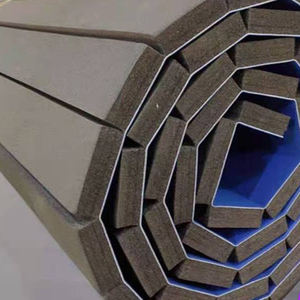 Individuelles Logo Langlebige Hochdichte Umweltfreundliche Waschbare Faltbare Rollmatte für Boxen Wrestling BJJ Judo MMA mit Klettverschluss Fitnessstudio - Product Image 4