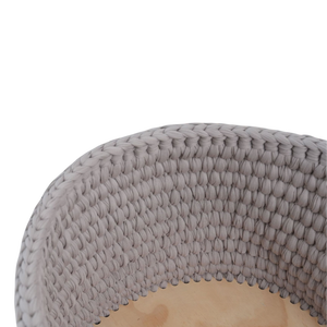 Porte-bébé tricot au crochet personnalisé berceau panier à langer avec matelas imperméable pour commode - Product Image 5