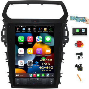 12.1 pollici <span class=keywords><strong>Android</strong></span> 4G 64G autoradio Touch Screen <span class=keywords><strong>Bluetooth</strong></span> per Ford Explorer 2013- / 2016- - Product Image 2