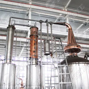 Distillation Equipment Alcohol DYE 500L Ethanol Machine Make Industrial Alcohol Distillation Equipment