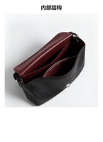 Sac fourre-tout en cuir de vachette première couche, nouveau sac bandoulière souple à fermeture rabattable, grande capacité, multi-compartiments, sac messager