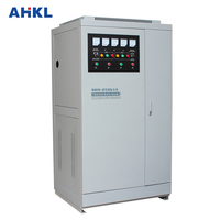Stabilisateur de tension triphasé à servomoteur AVR 600 KVA, régulateur automatique de tension AC, large plage d'entrée pour l'alimentation industrielle