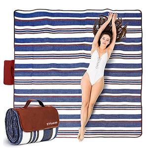 Estera de playa de picnic sin arena plegable estera de picnic personalizada estera de picnic impermeable al aire libre alfombra de picnic - Product Image 2