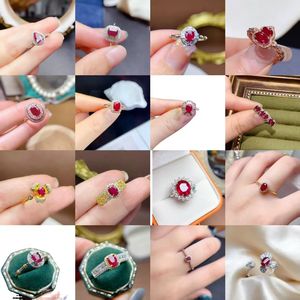 Vendita Diretta del Produttore di Anelli in Rubino Esclusivi e Raffinati, Anello Artigianale con Gemma di Rubino Scintillante in Stile Retrò - Product Image 5