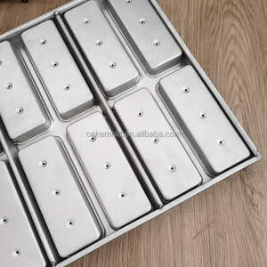 Moule à pâtisserie rectangulaire écologique en métal avec revêtement PTFE pour pain, brownies et gâteaux éponge - Product Image 4