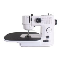Machine à coudre électrique 41 points avec kit de 42 pièces pour la couture à domicile, nouvelle plateforme d'extension avec prise britannique pour débutants