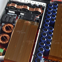 HQ4012 4X1200W 4 Kanallı Dijital Güç Amplifikatörü 1U Güç Amplifikatörü Kilise/toplantı Odası/Canlı Performans/etkinlikler için