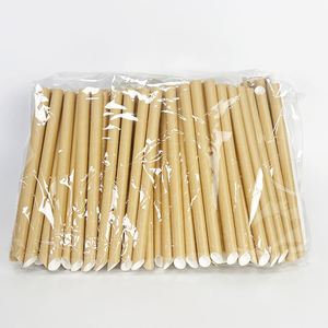 Pajitas de Papel Biodegradables de Alta Calidad para Decoración de Bodas, Surtidas, Coloridas y Rayadas - Product Image 5