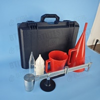Mud Testing 3-Piece Kit (Mud Balance, Marsh Funnel, Sand Content) with Portable Case - API Standard Drilling Fluid Test Set