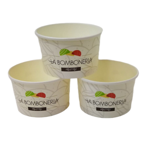 Custom Printed logo <b>Disposable</b> 4 oz 7oz 8oz 20oz 24oz 12oz Paper <b>Cup</b> for Ice Cream Yogurt <b>Cups</b> Wholesale Dessert Bowl With Lid - Product Image 6