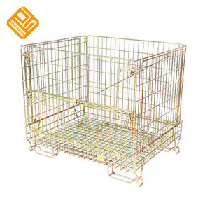 Cage pliable de stockage de grillage d'entreposage de supermarché - Product Image 6