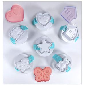 Nouveau design outils de cuisine Gadgets moule à œufs moule à biscuits Support <span class=keywords><strong>emporte</strong></span>-pièces personnalisés accessoires Bento - Product Image 2