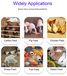 Nuova macchina elettrica per la produzione di Pellet di mangimi per bovini da latte per l'allevamento di bovini da carne per uso domestico lavorazione di mangimi e impianti - Product Image 4