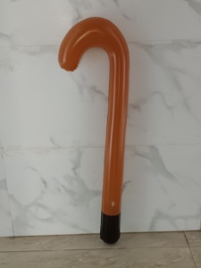 Cadre de marche gonflable et bâton de marche léger en plastique, jouet de blague fantaisie pour fête - Product Image 3