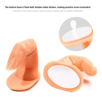 ZHIJIA Planche d'exposition de style français en ABS pour la pratique du nail art avec capsules d'ongles et colle, modèle de table de travail fixe, vente en gros