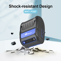Pabrik Grosir MHT-P58F 58mm Printer Thermal Portabel Mini Nirkabel 2 in 1 untuk Struk dan Label USB ESC POS TSPL IP54 SDK