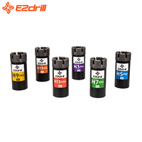 Foret diamanté géologique EZdrill AQ, matrice imprégnée durable pour l'exploration minérale du granit et du quartz