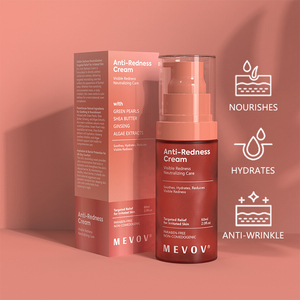 <span class=keywords><strong>Crema</strong></span> <span class=keywords><strong>Viso</strong></span> Anti-Rossore Biologica Vegana a Marchio Privato con Burro di Karité, Ginseng, Estratti di Alghe, Vitamina C ed E, Rivitalizzante Anti-Età per la Pelle - Product Image 5