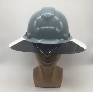 Patented MSA Pyramex Different Types Full Brim Hard Hat Visor Sun Shade Sun Shield