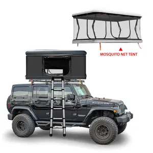 新款夏季模型环绕网状设计4wd陆地上最便宜的屋顶帐篷汽车硬屋顶帐篷