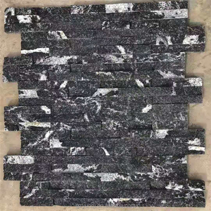 Màu Vàng Xi Măng Gờ Trang Trí Trong Nhà Đá Ốp Panel Đá Ngoài Cho Tường - Product Image 4