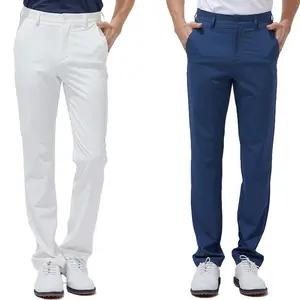 % 100% Polyester Golf erkek pantolon hızlı kuru nefes spor topu pantolon yaz ter ücretsiz ütü Golf pantolon