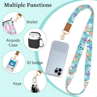 Sangle de téléphone multifonctionnelle en gros pour achat en gros, robuste et résistante, avec mousqueton métallique pour tous les mobiles