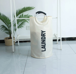 Cesto de Ropa Plegable de Lona, Ligero, Ecológico y Duradero, de 90L, para el Hogar, Hotel, Ropa, Baño, Zapatos, Bolsa de Almacenamiento - Product Image 4