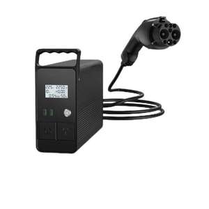 Cargador V2L Portátil de 7kw GBB/T CCS2 <span class=keywords><strong>Chademo</strong></span> para Vehículos, Descargador V2L para Conexión de Vehículo a Carga - Product Image 2