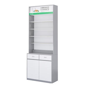 Étagères Industrielles en Acier Double Face pour Pharmacies et Supermarchés - Rangement Polyvalent pour Pharmacies avec Haute Capacité de Charge - Product Image 2