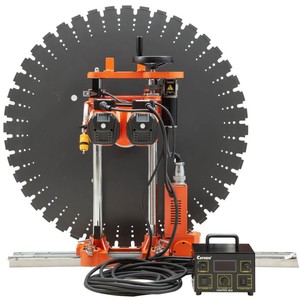 Scie murale automatique CAYKEN SCY 320WEQ-H 320 mm, machine de découpe industrielle 9880 W 110/220 V pour béton armé SCY-320WEQ-H - Product Image 1