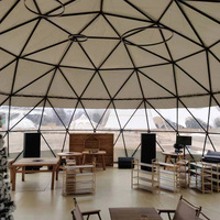 Tente Dôme Grande Taille Prix Usine pour Mariages en Plein Air, Salons Professionnels, Événements 12m-50m – Imperméable, Ignifuge, Résistante au Vent, Quatre Saisons
