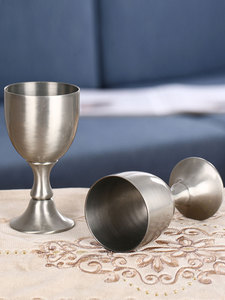 แก้วช็อตวิสกี้ทำจากทองเหลืองลายนูนทำจากโลหะใช้ในห้องครัวใช้ในบ้านบาร์ปาร์ตี้งานแต่งงานงานย้อนยุค - Product Image 4