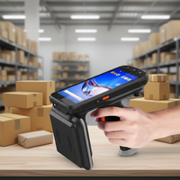 Lecteur UHF Terminal de poche RFID Scanner de codes à barres sans fil Android Mobile lecteur de comptage d'inventaire Stock de collecteur de données PDA