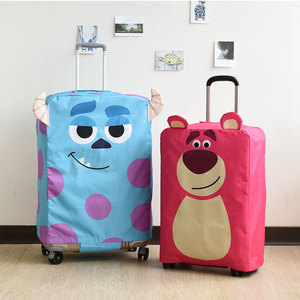 Bon prix final personnalisé protecteur de bagage dessin animé tridimensionnel housse de valise - Product Image 6