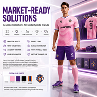 Camiseta de Fútbol de la Más Alta Calidad, Hecha a Medida, Versión de Jugador con Marca, Servicios de Personalización de Camisetas de Fútbol para Atletas de Élite