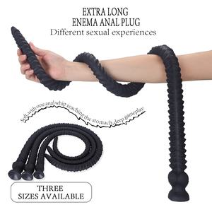 Tira Anal de Un Metro de Largo con Tapón Anal para Hombres y Mujeres, Dispositivo de Masturbación Postcoital, Tapón de Expansión Suave, Producto para Adultos - Product Image 6