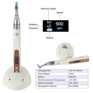 Tandheelkundige 360 ° Draadloze Elektrische Hygiëne Profie Handstuk + Universele Wegwerp Profie Hoeken Bekers - Product Image 5