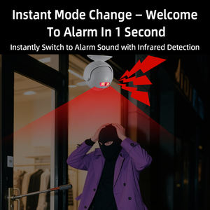 Alarme de sécurité pour porte d'entrée <span class=keywords><strong>et</strong></span> fenêtre, <span class=keywords><strong>sonnette</strong></span> <span class=keywords><strong>sans</strong></span> <span class=keywords><strong>fil</strong></span> à détecteur de mouvement PIR, alarme de sécurité, DIY - Product Image 4