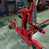 JINLIJIAN Usine ODM/OEM Vente en gros Rotisserie hydraulique en acier inoxydable de 4000 lb pour la restauration de carrosseries automobiles d'occasion