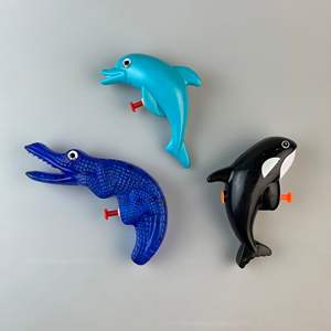 Unico Mini in plastica coccodrillo pistola ad acqua per bambini-giocattolo da gioco con disegno di animali da cartone animato-pistola ad acqua come regalo - Product Image 2