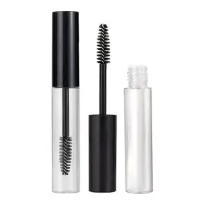 Nouveau style vide petit mini échantillon taille 1ml 2ml 3ml 10ml tubes de mascara vides de couleur claire avec brosse