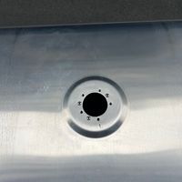 Tanque de Diésel de Aluminio de 300L, Modelo 1101NK-010-B, Fabricado en China, 1060620500mm, Tanque de Combustible Ligero para Camión