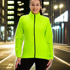 Custom Lightweight Waterproof <b>Winter</b> Canvas Windbreaker Reflective <b>Running</b> <b>Jacket</b> Zipper for Unisex Outdoor Sports Breathable - Product Image 2